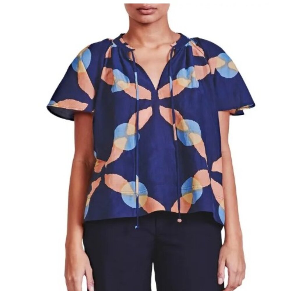 Apiece Apart Vera Petal Sleeve Top